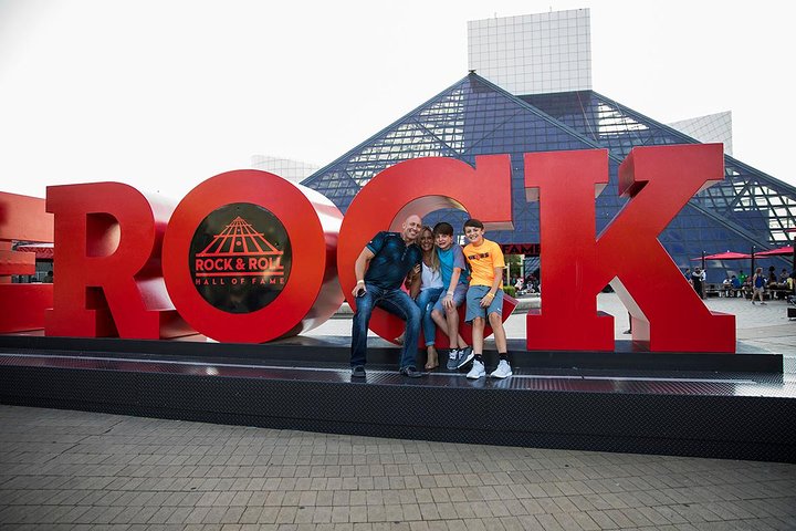 Toegang tot de Rock and Roll Hall of Fame in Cleveland
