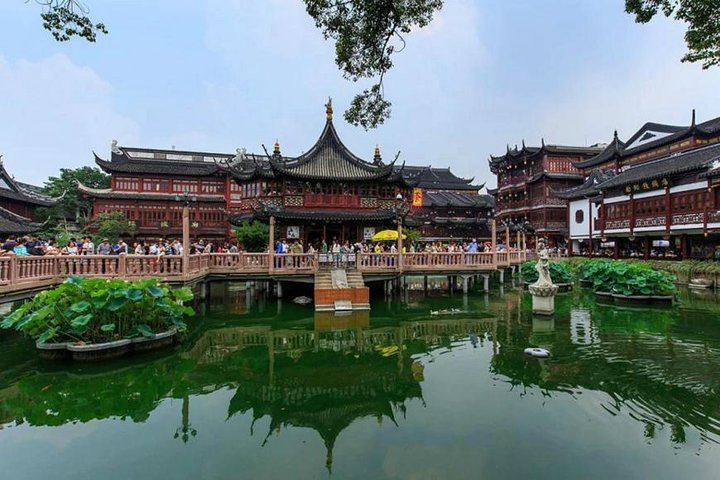 Shanghai-Tagestour mit Yuyuan Garden und Huangpu River Cruise