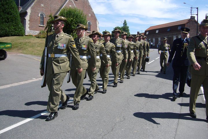 Excursão particular aos campos de batalha australianos em Fromelles e Flandres de Lille