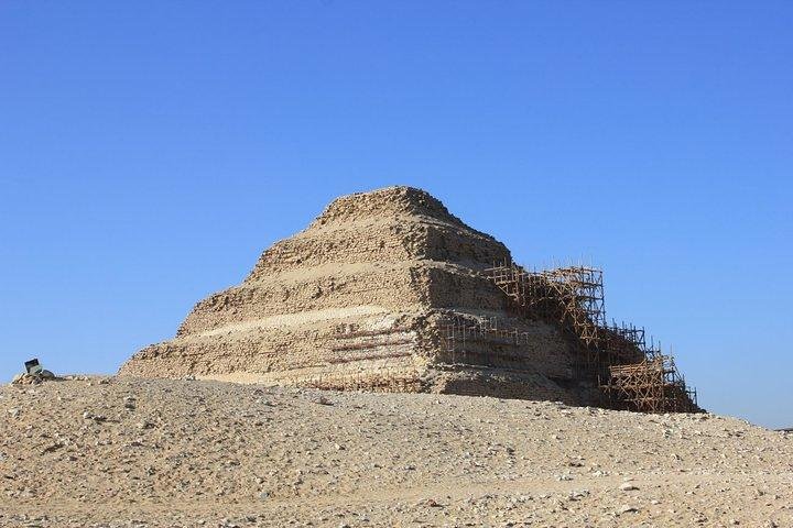Halve dagtour naar de piramides van Memphis Sakkara en Dahshur