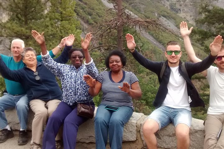 Halbprivate Yosemite-Tour mit Ahwahnee-Mittagessen und Abholung vom Hotel