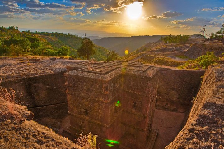 Lalibela heldags guidede turer med hotell og flyplasshenting