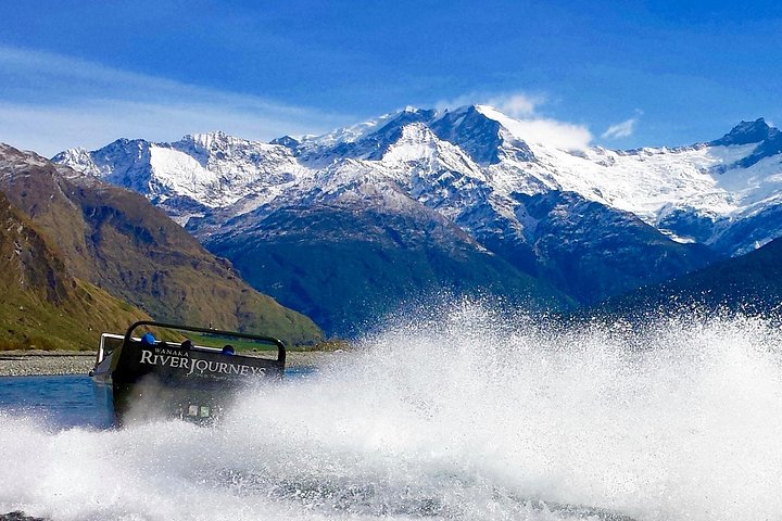 Mt Aspiring Jet Boat & Wilderness Walk - Grupo pequeño, Wanaka