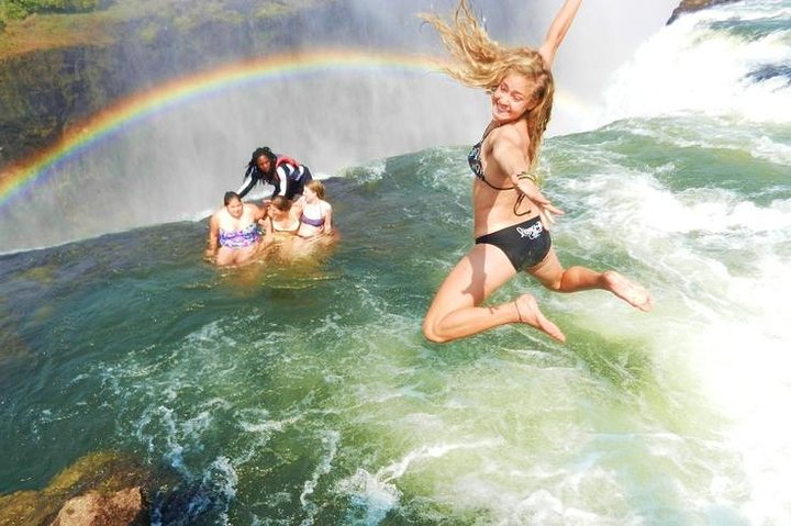 Small Group Devil's Pool and Livingstone Island Tour