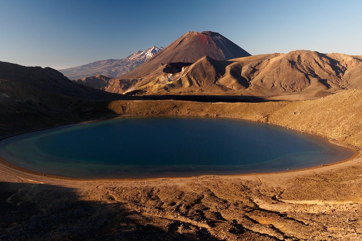 Passeggiata di gruppo guidata premium del Tongariro Crossing