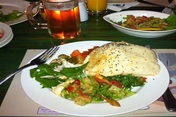 Privat Madaba Haret Jdoudna Restaurant Lunsj eller middag fra Dødehavet