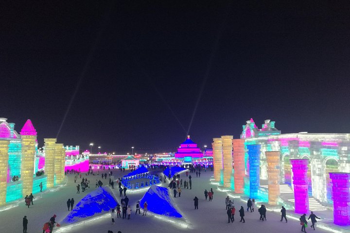 Servicio privado de traslado de día completo a Harbin Atracciones principales de invierno