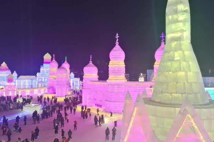 Volledige dag privétour naar het ijs- en sneeuwfestival van Harbin