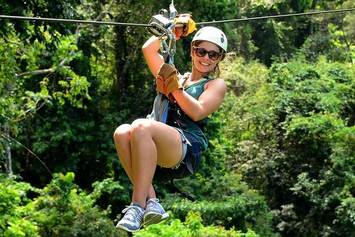 Puntarenas Zipline & River Boat Tours. Puntarenas Landausflug