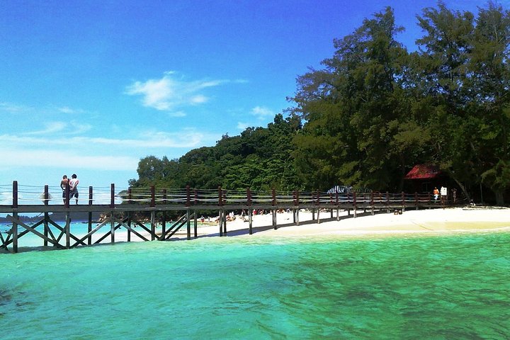 Visite des 2 îles du parc Tunku Abdul Rahman au départ de Kota Kinabalu