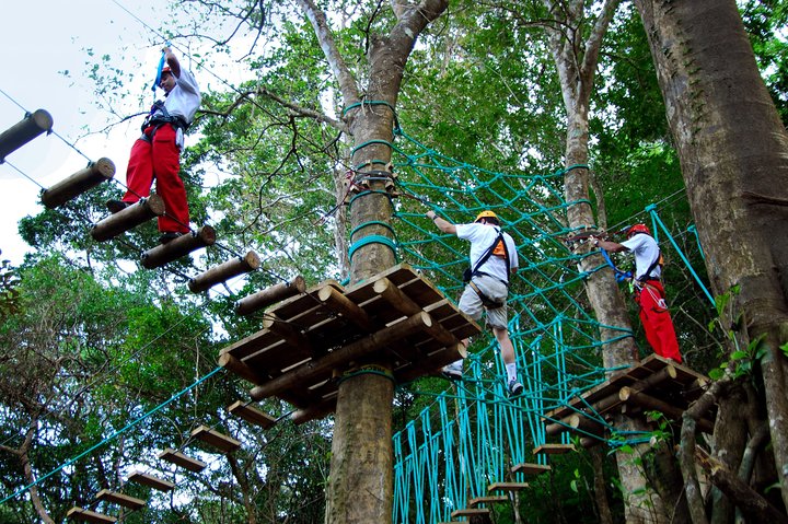 High Ropes Tour på Adventure Park fra San Jose