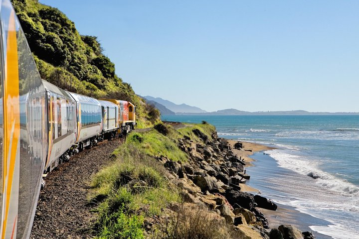Coastal Pacific Togreise fra Picton til Christchurch