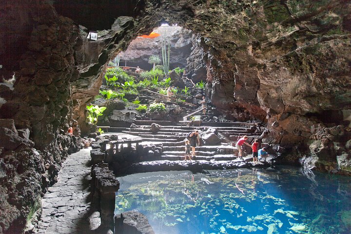 Timanfaya, Jameos Agua & Cueva Verdes - Höjdpunkter Lanzarote