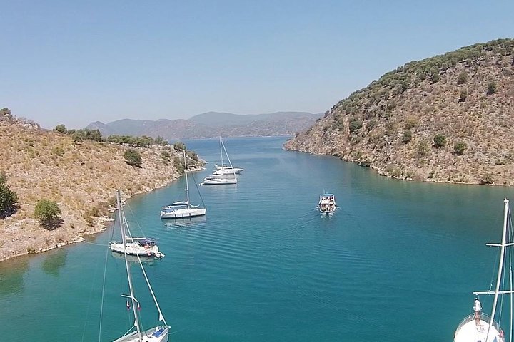 Gocek 12 Islands Cruise med lunsj og transfer fra Sarıgerme