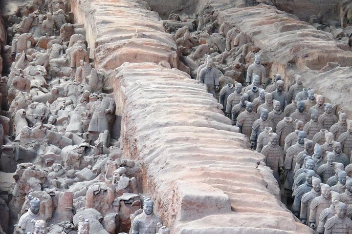 Skräddarsydd privat dagstur : Terracotta Army&Xi'an (inträdesavgift exkl.)