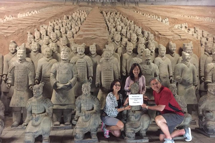 Skräddarsydd privat dagstur : Terracotta Army&Xi'an (inträdesavgift exkl.)