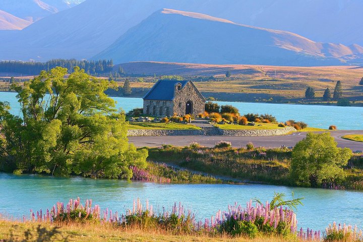 Excursión al monte Cook, el lago Tekapo y el glaciar Tasman desde Christchurch