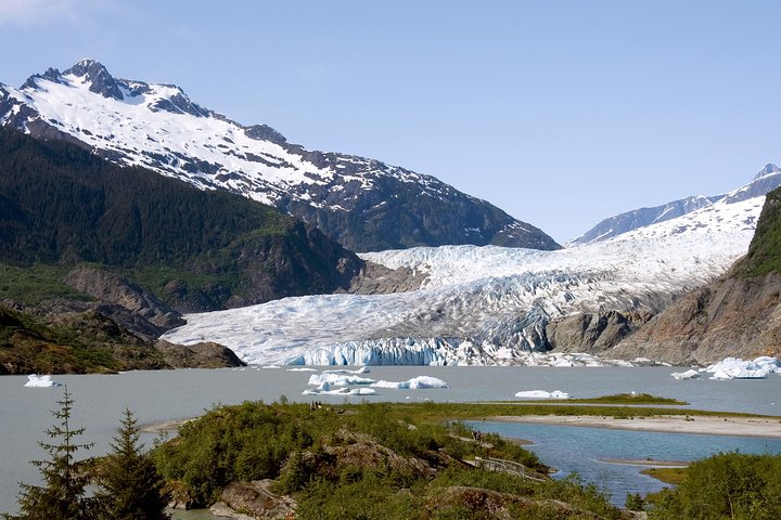 Observación de ballenas en la vida silvestre de Juneau y Glaciar Mendenhall