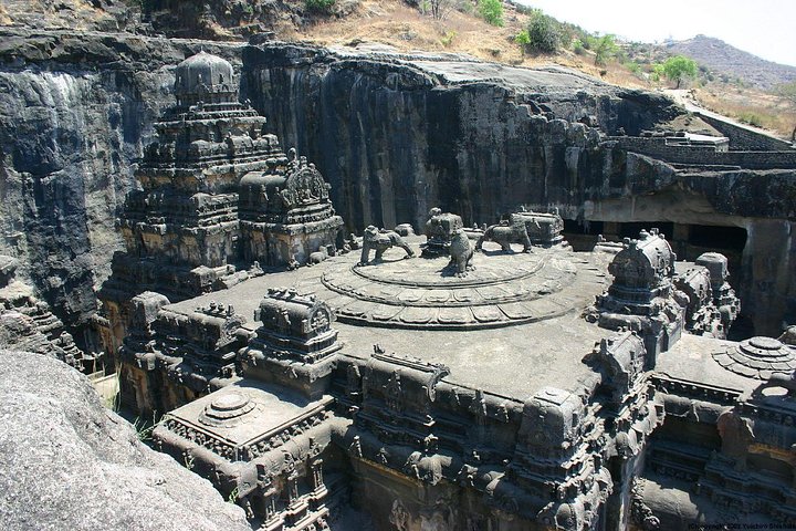 Circuit combiné Ajanta & Ellora en une journée au départ d'Aurangabad