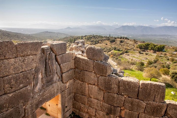 Micenas, la antigua Corinto, el canal de Corinto y Epidauro desde Nafplio
