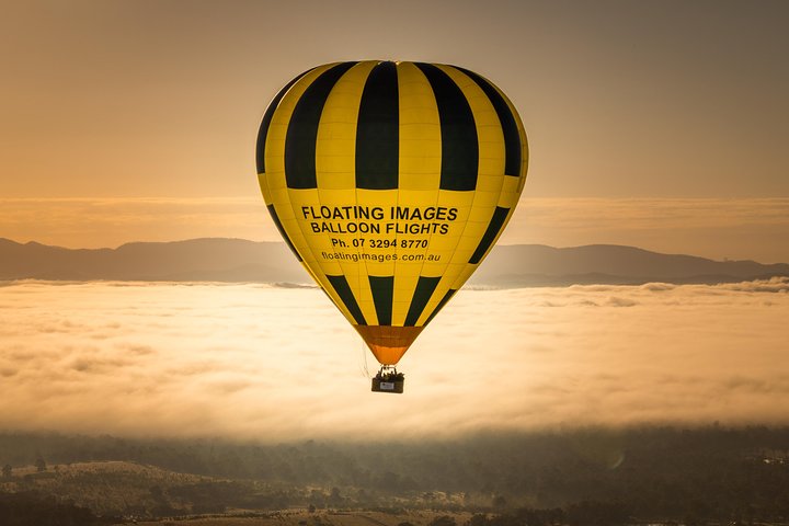 Brisbanes nærmeste luftballonflyvninger - Udsigt over byen og landet - 1 times flyvning!