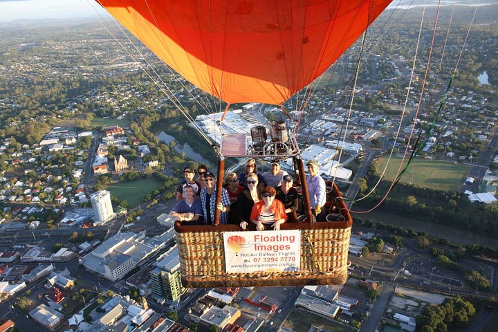 Brisbanes nærmeste luftballonflyvninger - Udsigt over byen og landet - 1 times flyvning!