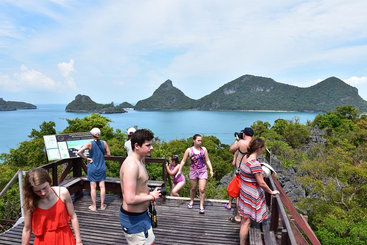 Snorkel y Kayak Viaje al Parque Marino Angthong en lancha rápida desde Koh Phangan