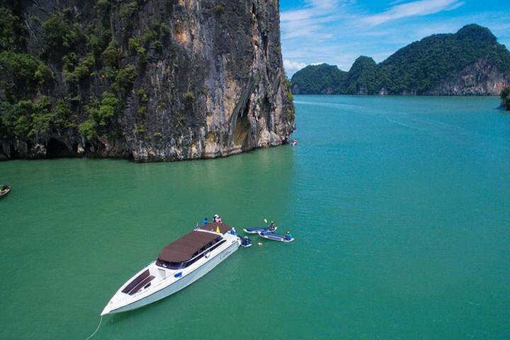 Fantastisk Phang Nga Bay-dagstur med kajaksejlads og snorkling