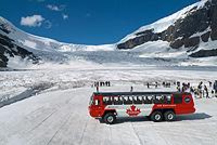 Columbia Icefield Tour med Glacier Skywalk fra Jasper