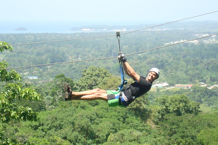 Puntarenas Zipline & River Boat Tours. Puntarenas Landausflug