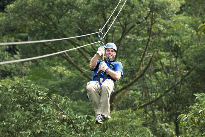 Puntarenas Zipline & River Boat Tours. Puntarenas Landausflug