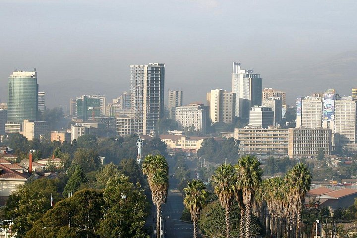Excursão guiada pela cidade de Addis Abeba com aeroporto e hotel