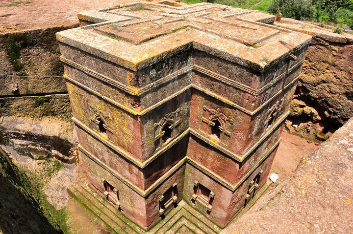 Lalibela heldags guidede turer med hotell og flyplasshenting