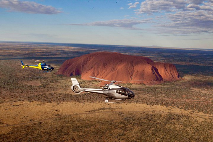 25 - Minutt Uluru og Kata Tjuta naturskjønne helikopter fly