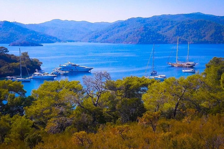 Gocek 12 Islands Cruise med lunsj og transfer fra Sarıgerme
