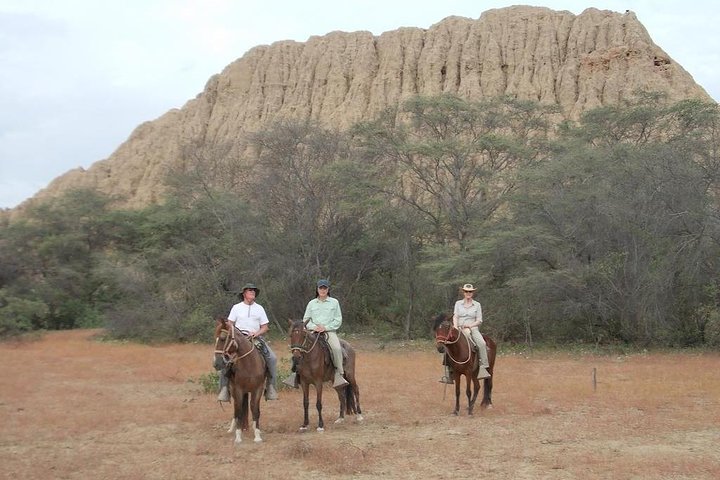 4-stündiges Reiten, Inka-Pyramiden im größten Trockenwald der Welt