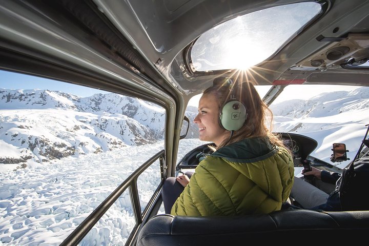 Franz Josef Glacier 25 - Minute de vol en hélicoptère avec atterrissage sur neige