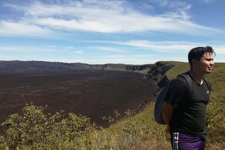 Vandring Dagstur till Sierra Negra Volcano Galapagos