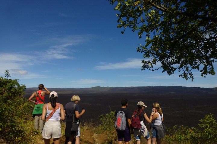 Vandring Dagstur till Sierra Negra Volcano Galapagos