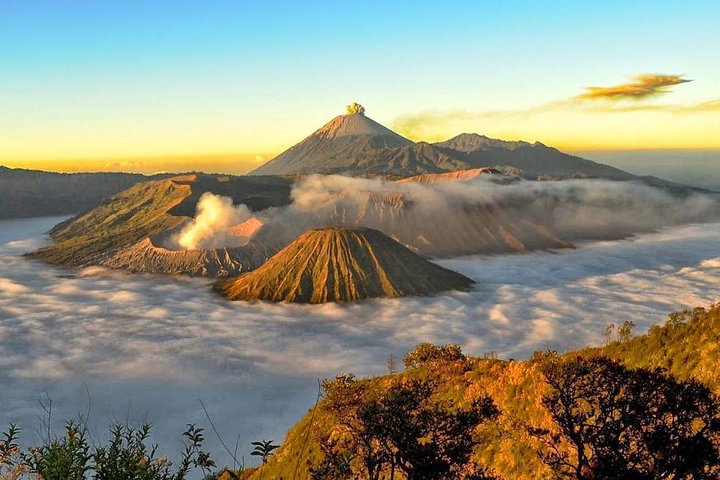 1-dagers Bromo privat dagstur med Madakaripura-fossen