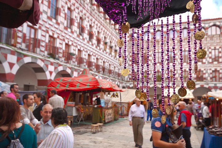Privat tur: Evora, Elvas och Badajoz (Spanien) dagstur från Lissabon