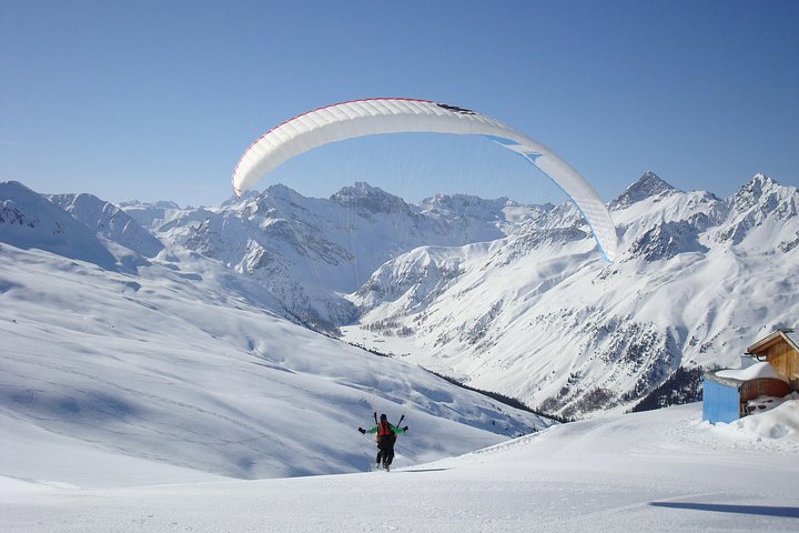 Davos Voo Absolutamente Livre Parapente Vôo Tandem 1.000 Metros de Altura