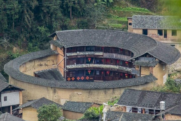 Private Day Tour til Tianluokeng Tulou fra Xiamen inkludert lunsj