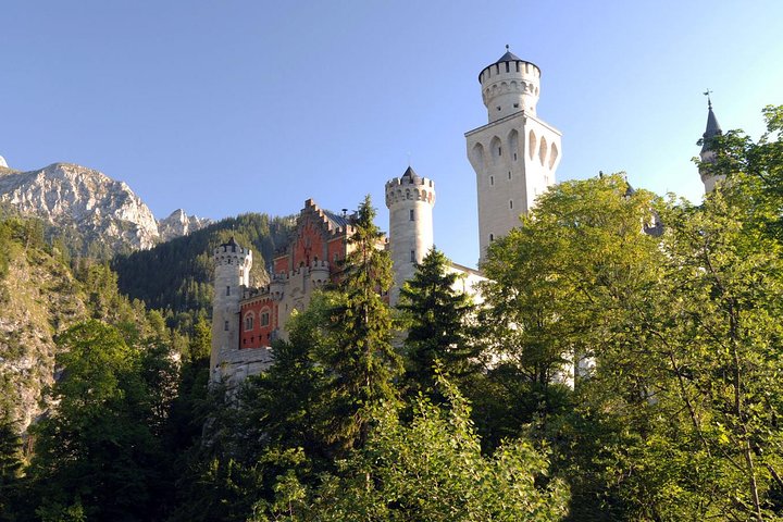 Halvdagstur från Garmisch-P till slottet Neuschwanstein