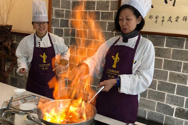 Privé kookervaring van een halve dag in het Sichuan Cuisine Museum