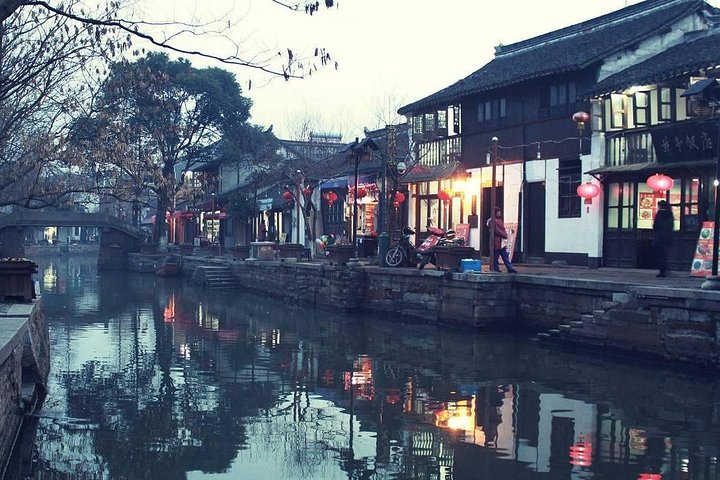 Shanghai Private Tour: Zhujiajiao Wasserstadt und Bootsfahrt