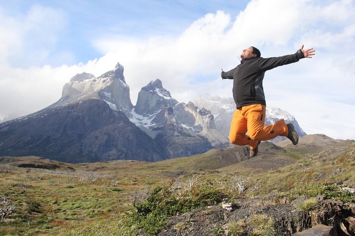 Heldagstur Torres del Paine nationalpark från Puerto Natales