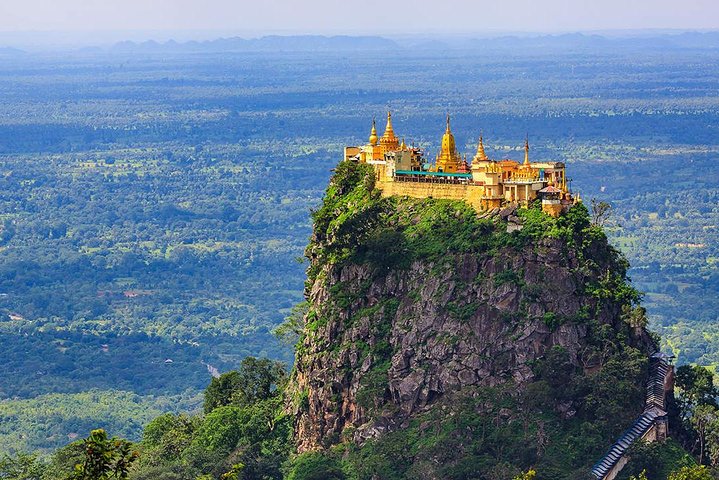 Visite guidée privée de la montagne Popa et Salay au départ de Bagan avec déjeuner