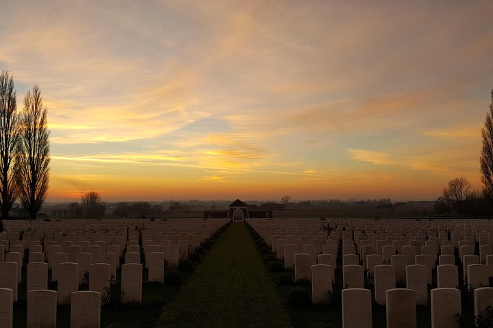 Excursão particular aos campos de batalha australianos em Fromelles e Flandres de Lille