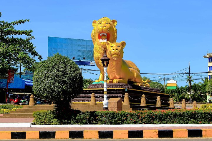 Det bästa av Sihanoukville City Tour från kryssningshamnen